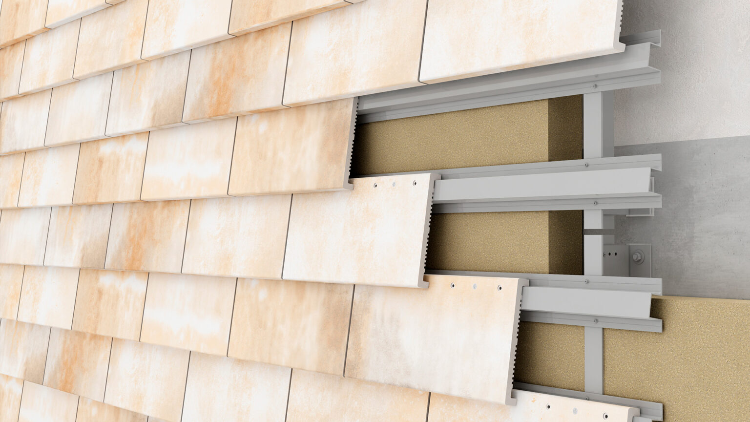 Terracotta Shingle Panel System image 1